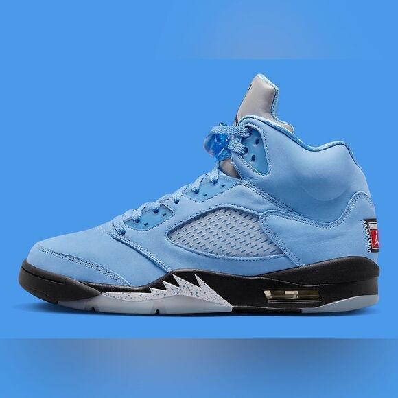 Nike Air Jordan 5 UNC University Blue Black DV1310-401 size 8 - 14 main image 8
